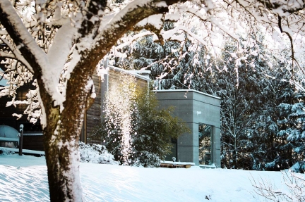 Mietstudio Graz Aussenansicht Winter
